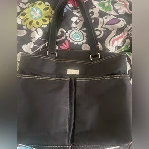 Kenneth Cole reaction black tote purse